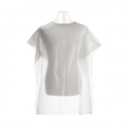Bifull Cape Monouso Polyéthylène 90x115cm Tella White