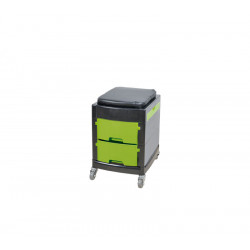 Bifull Pedicure Cart Ania Feet Green