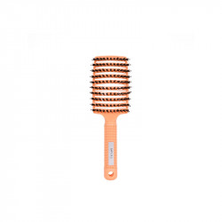 Bifull Brosse Squelette en Poils de Sanglier et Nylon Total Brush Orange