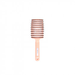 Bifull Brosse Squelette en Poils de Sanglier et Nylon Total Brush Rose