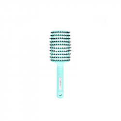 Bifull Brosse Squelette en Poils de Sanglier et Nylon Total Brush Vert Menthe