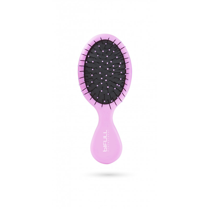 Bifull Cepillo Ovalado Mini Soft Touch Sparkling Rosa
