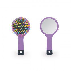 Bifull Cepillo Rainbow Mirror Lila