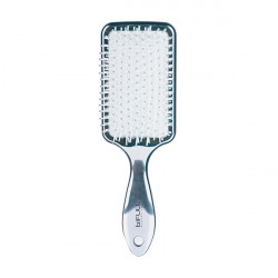 Bifull Brosse Raquette Métallisée 22cm Racket Chrome Argent