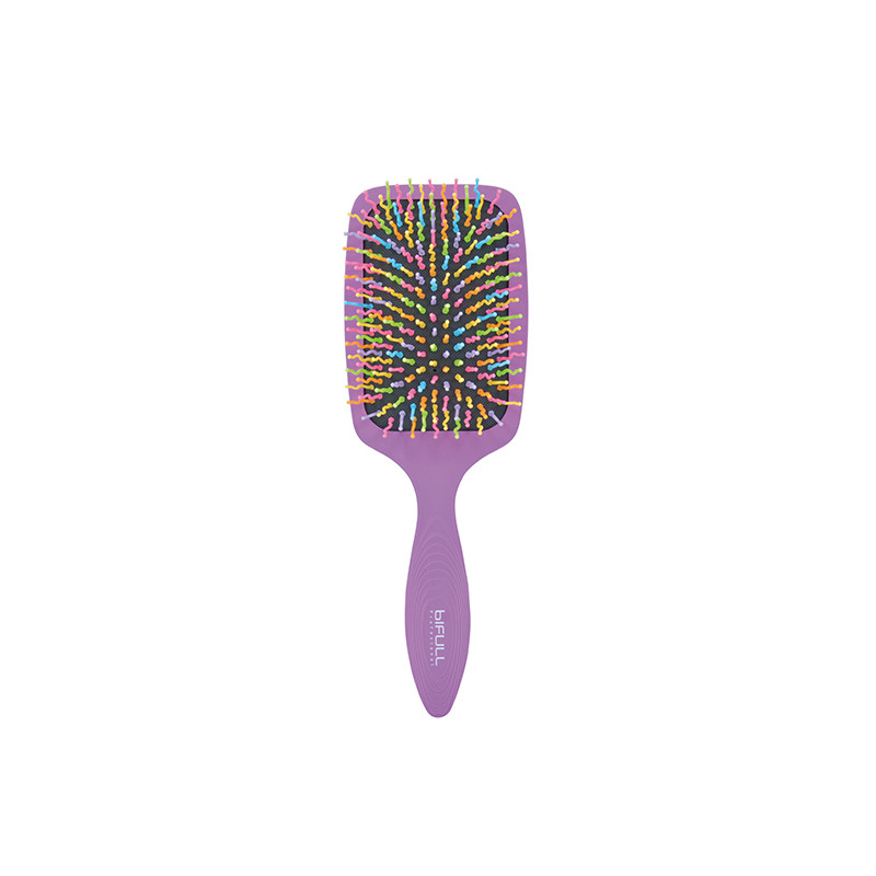 Bifull Brosse Raquette Rainbow Violet