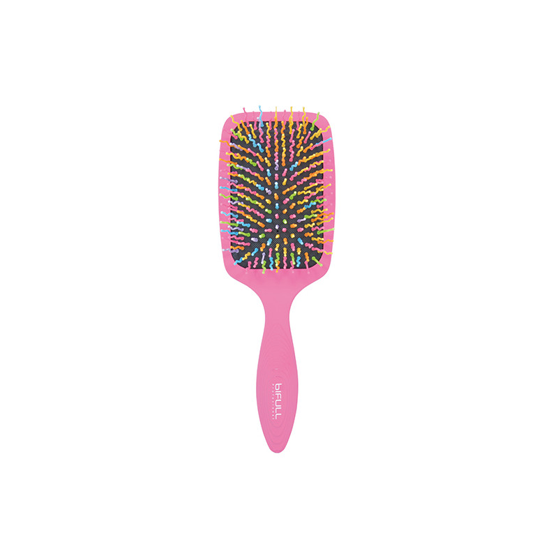 Bifull Brosse Raquette Rainbow Rose