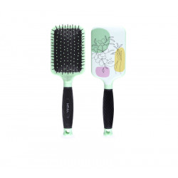 Bifull Brosse Raquette Vert Pastel Silhouette