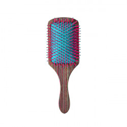 Bifull Brosse en bois rayé violet Raquette