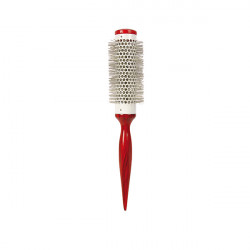 Bifull Brosse Thermique Queue Fine Bois Rouge N.32