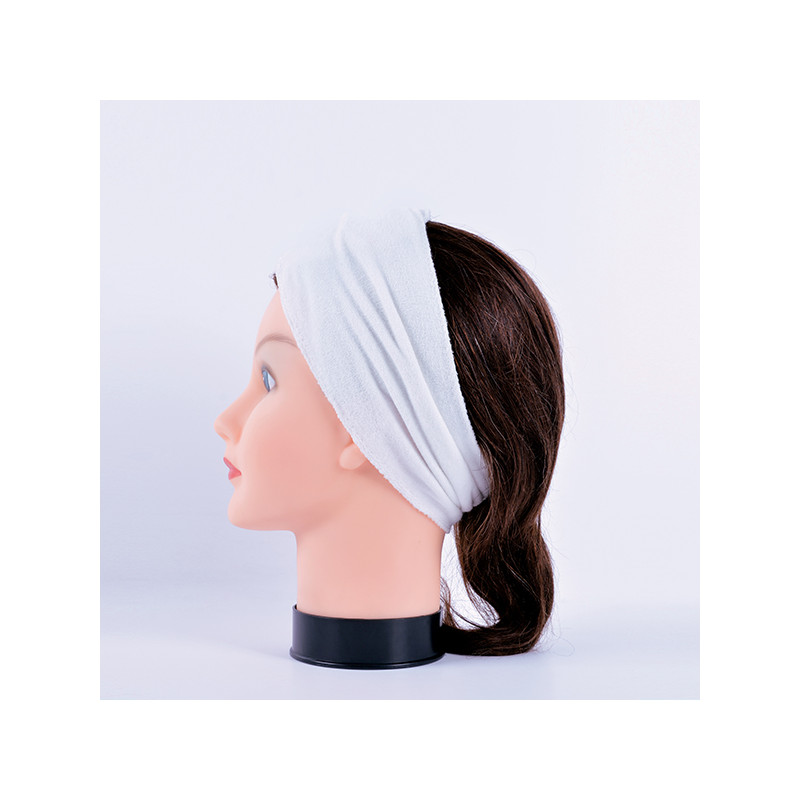 Bifull Fascia per Capelli Bianca Cosmetica