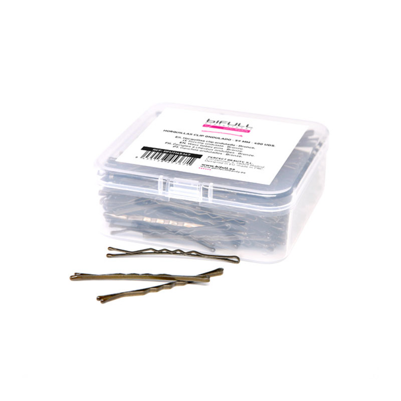 Bifull Clip Ondulata 59mm Bronzo Scatola 400 Unità