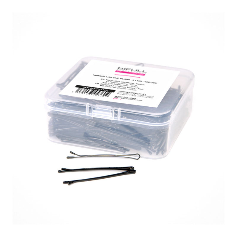 Bifull Spinacz Płaski 51mm Czarne Pudełko 400 Sztuk