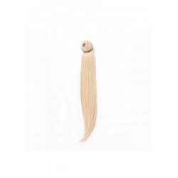 Bifull Prosty Kucyk 50 cm Mod 613c Popielaty Platynowy Blond