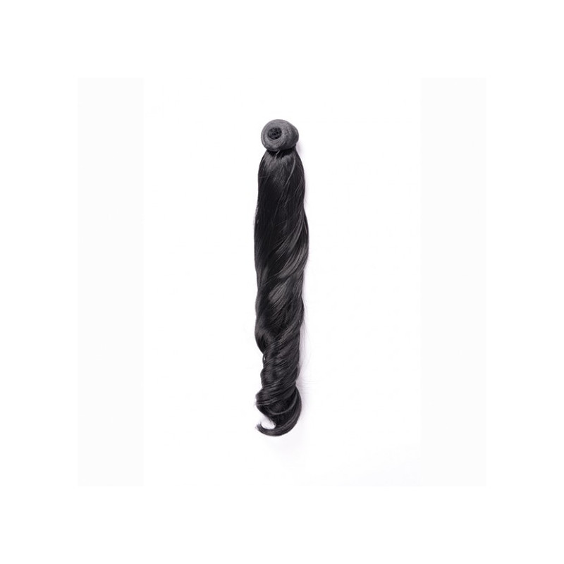Bifull Coda di cavallo riccia 50cm Mod 1 Nero