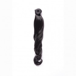 Bifull Cheveux Bouclés 50cm Mod 1b Noir Bleuâtre