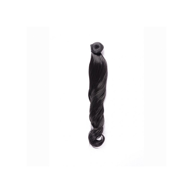 Bifull Cheveux Bouclés 50cm Mod 1b Noir Bleuâtre