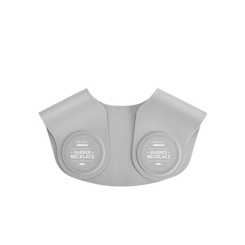 Bifull Fryzjerski Kołnierz do Strzyżenia Fryzjerski Naszyjnik Szary