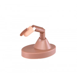 Bifull Doigt de Pratique Articulé Marron Formation Ongles