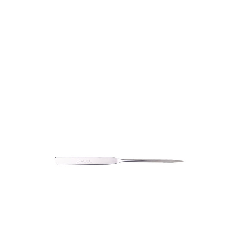 Bifull Spatule en Acier Inox pour Mélanger Gel à Ongles Jaspe