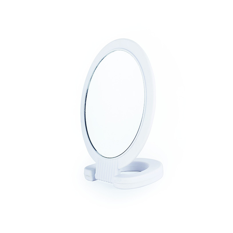 Bifull Miroir Clam Blanc 12.3cm Support Multifonctionnel