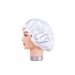 Bifull Gorro de Satén Anti Frizz Blanco Sleeping Thin Cap