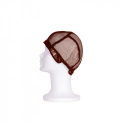 Bifull Knitting Cap for Wig Making Wig Creator Brown