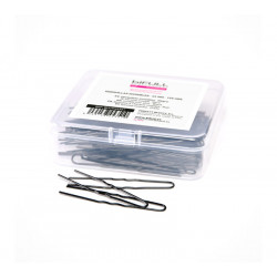 Bifull Niewidoczne Spinki do Włosów 62mm Czarna Pudełko 150 szt.