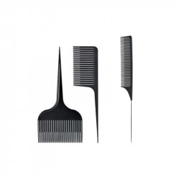 Bifull Kit de Peignes Noirs Spécial Mèches 3u