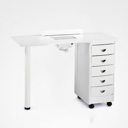 Bifull Table de Manucure avec Aspirateur Clover