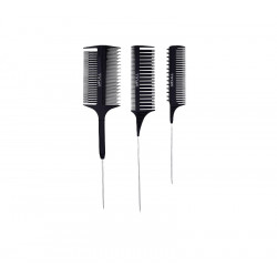 Bifull Pack 3 Peignes Spéciaux Mèches Noirs Balayage Trio Comb