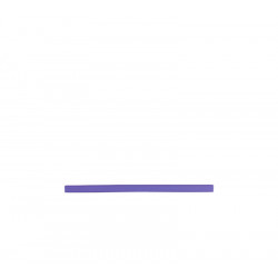 Bastoni arricciacapelli flessibili Bifull Square Viola Xs 24*1cm 10 pz.