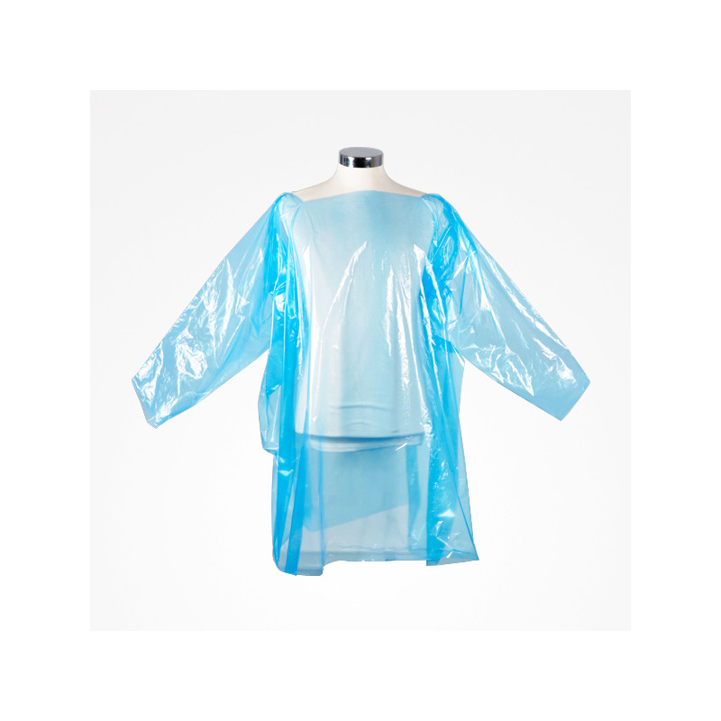 Bifull Poncho avec Manches Bleu - Esthétique Spéciale 25 Unités