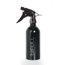 Bottiglia spray metallica Bifull nera