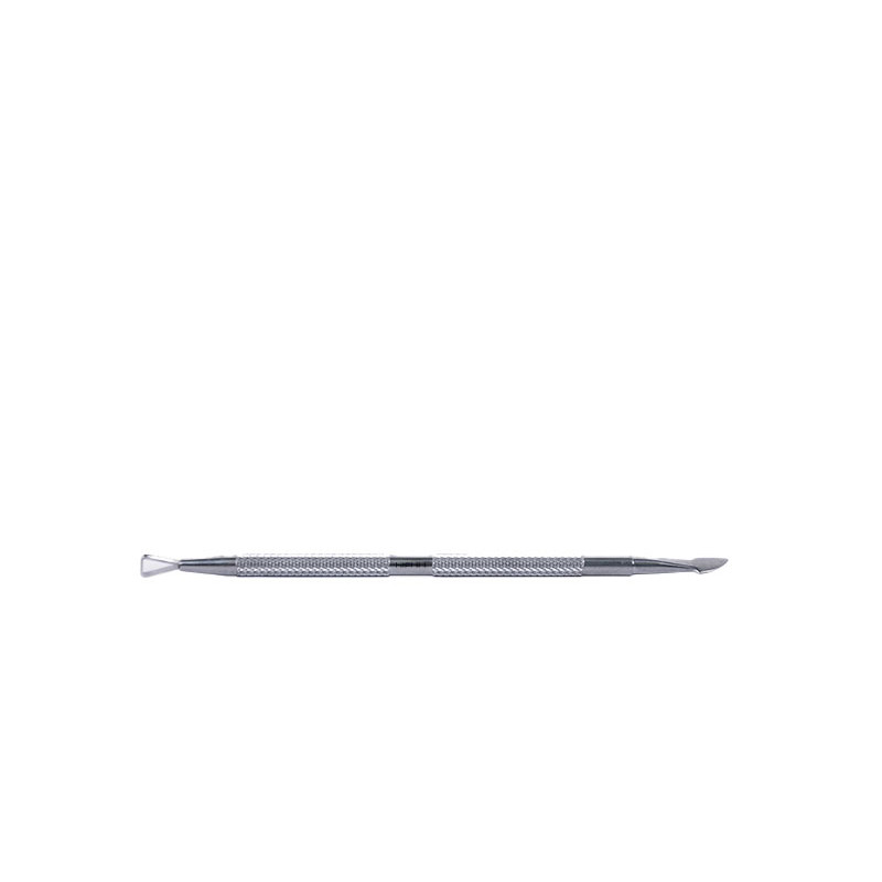 Bifull Pousse-Cuticules et Nettoyeur de Vernis Push Duo Argent