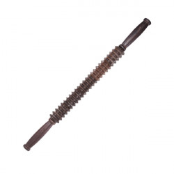 Bifull Striped Massage Roller Wood Therapy