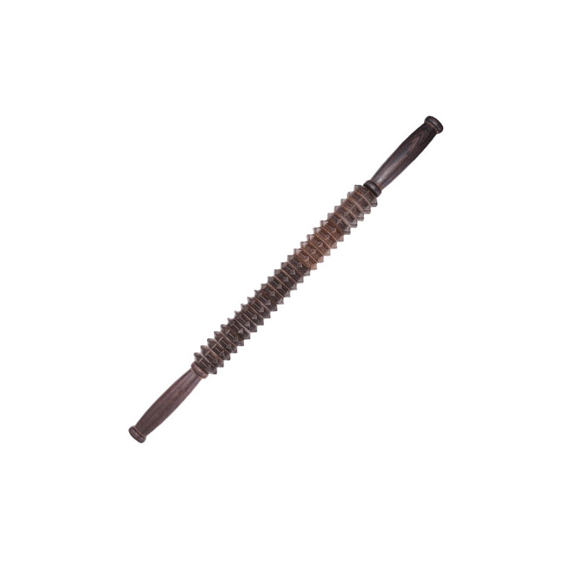Bifull Striped Massage Roller Wood Therapy Bifull Striped Massage Roller Wood Therapy