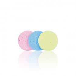 Bifull Set Esponjas Desmaquillar 80mm Circle Colours 3unds