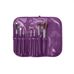 Bifull Set Etui 7 Make-up Pinsel Tika Lila