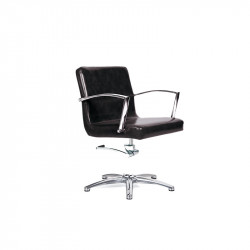 Bifull Fauteuil Althea Noir avec Pied Étoile