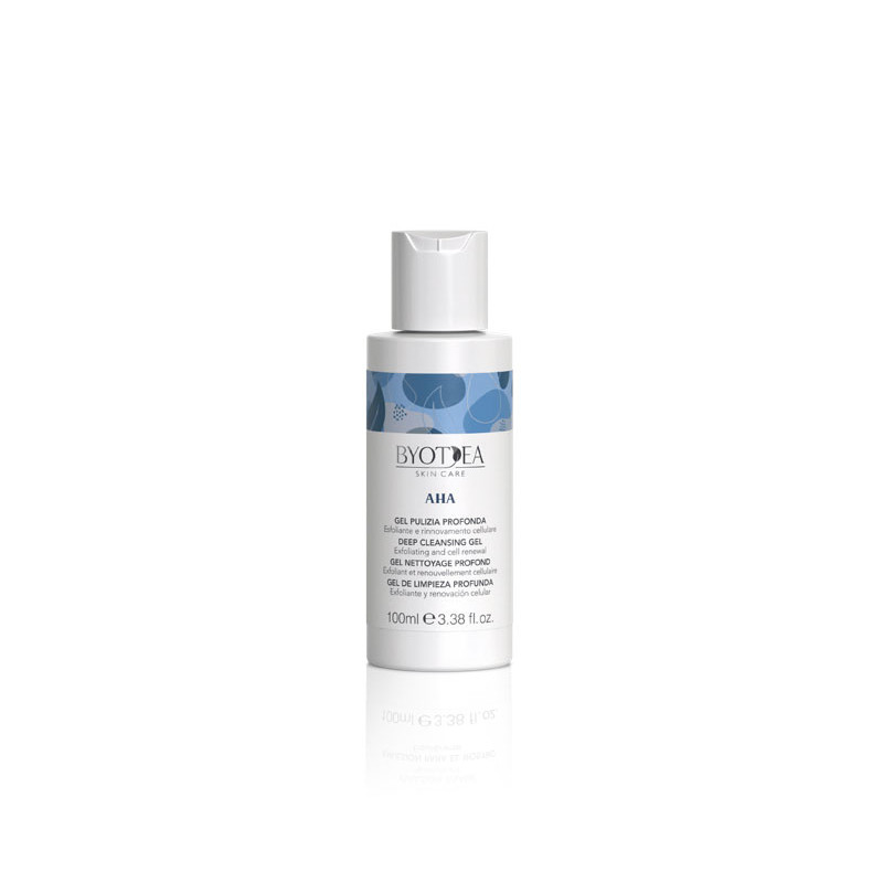Byotea Aha Gel de Nettoyage Profond Exfoliant et Renouvellement Cellulaire 100 ml