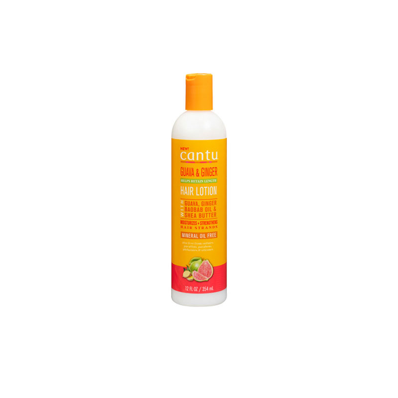 Cantu Guava & Ginger Baobab Moisturizing Hair Lotion (354ml) Cantu Guava & Ginger Baobab Moisturizing Hair Lotion (354ml)
