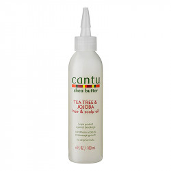 Cantu Burro di Karité Tea Tree e Jojoba Olio per Capelli e Cuoio Capelluto (180ml)
