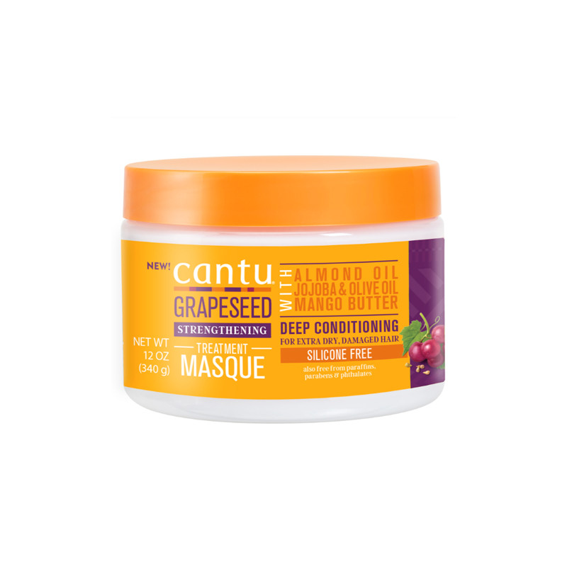 Cantu Traubenkern stärkende Behandlungsmaske (340gr) Cantu Traubenkern stärkende Behandlungsmaske (340gr)