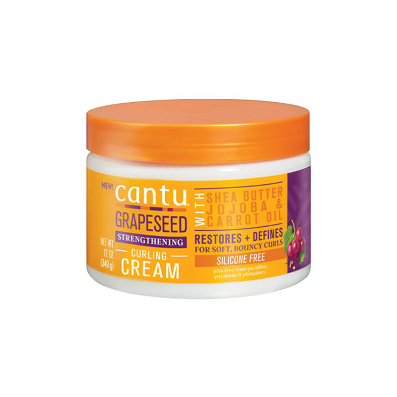 Cantu Grapeseed Strengthening Curling Cream (340gr) Cantu Grapeseed Strengthening Curling Cream (340gr)