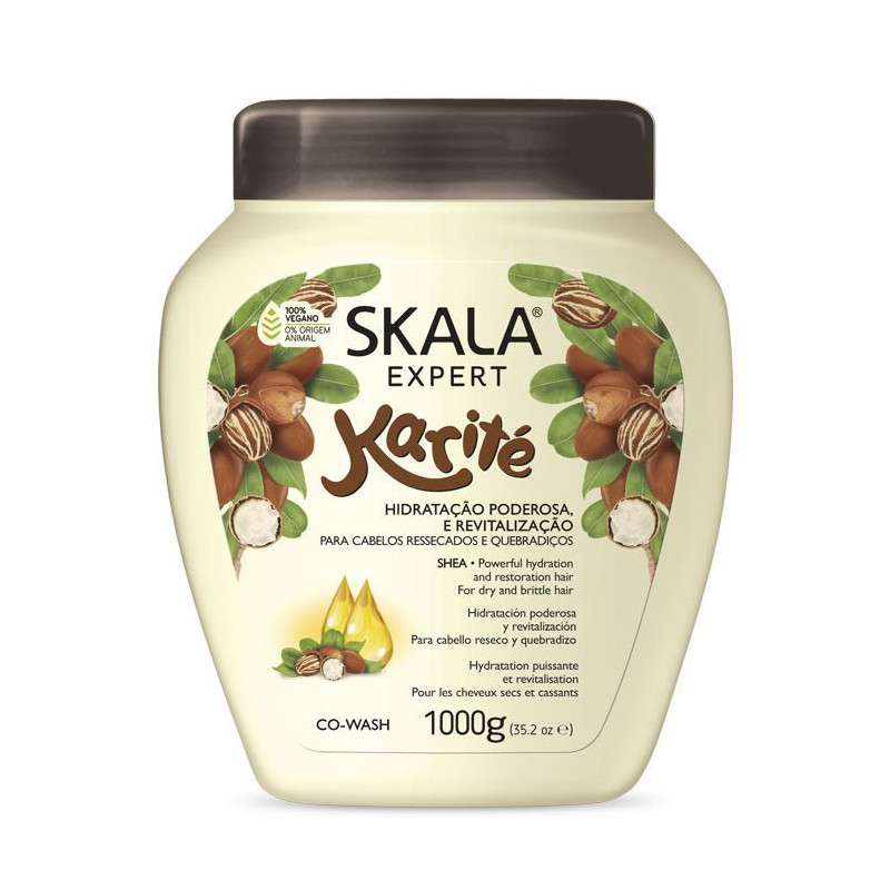 Skala Manteca de Karite Crema Acondicionadora (1000ml) Skala Manteca de Karite Crema Acondicionadora (1000ml)