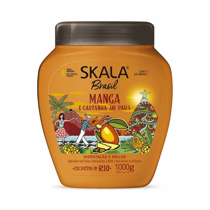 Skala Manga e Castanha Para Pflegecreme (1000ml)