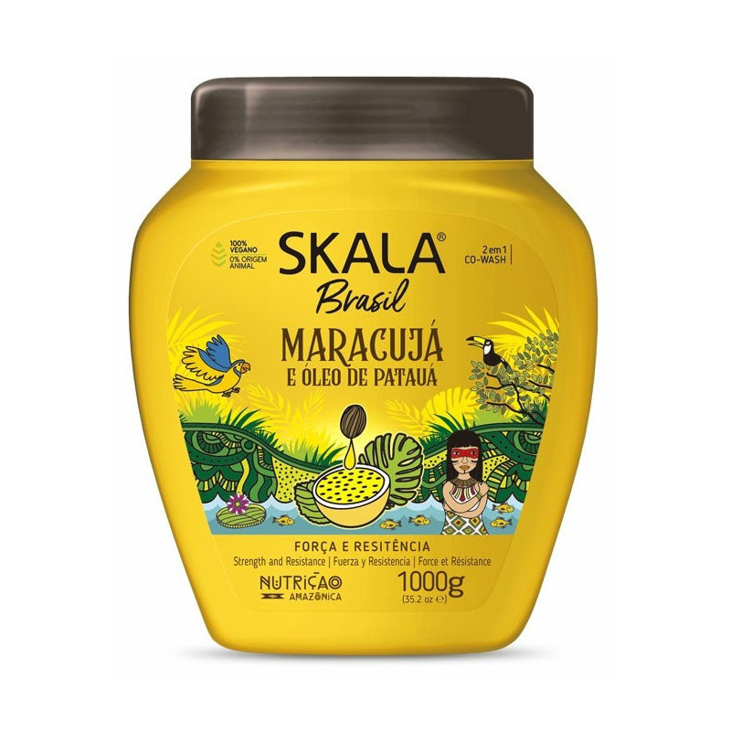 Skala Crema Acondicionadora Maracuja e Oleo Pataua (1000ml) Skala Crema Acondicionadora Maracuja e Oleo Pataua (1000ml)