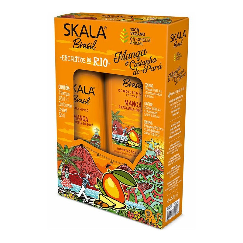 Skala Pack Manga e Castanya do Para Shampooing+ Conditionneur Skala Pack Manga e Castanya do Para Shampooing+ Conditionneur