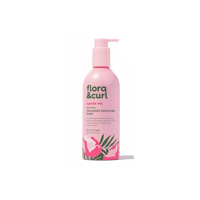 Flora Curl Hydrate Me Acqua di rose e Melassa di miele Maschera idratante (300ml)