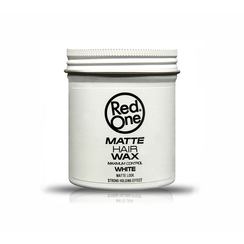 Red One Matte Hair Wax White 100ml